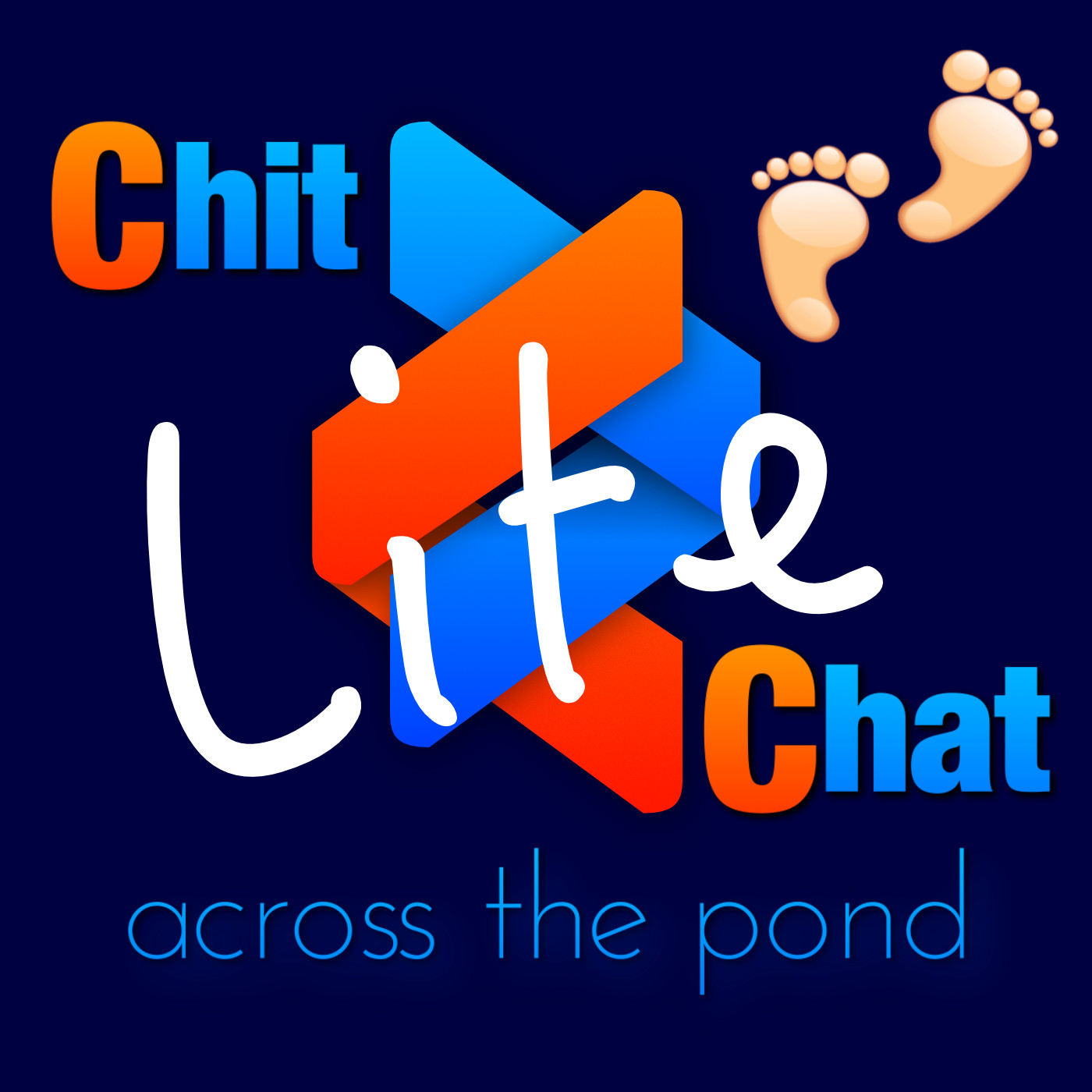 Chit Chat Across the Pond Lite Podcast art